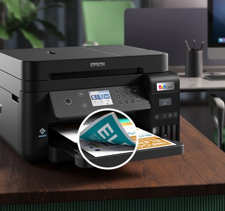 爱普生 EPSON L6279商用墨仓式彩色无线多功能一体机 家用办公